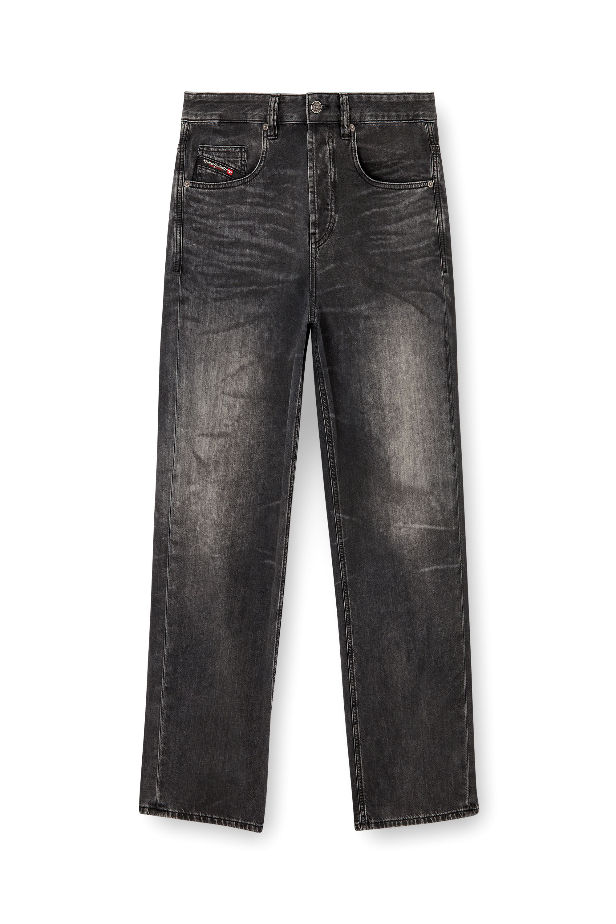 Diesel - Man's Relaxed Jeans 2001 D-Macro 0CEBC, Black/Dark grey - 2
