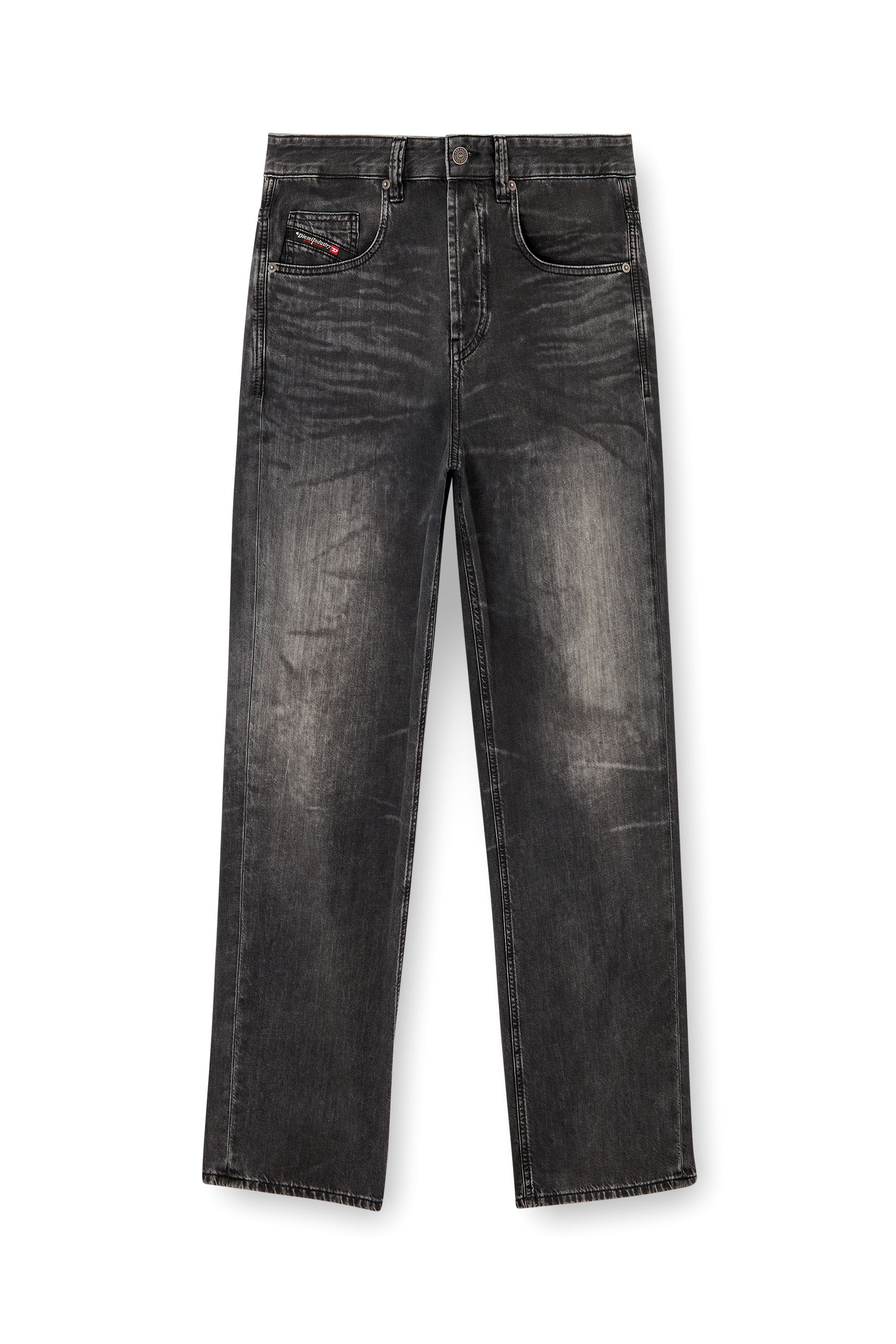 Diesel - Man's Relaxed Jeans 2001 D-Macro 0CEBC, Black/Dark grey - 3